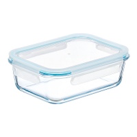 Tupper de 1 L de borosilicato rectangular