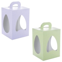 Caja para huevo de Pascua de 22 cm - Pastkolor - 1 unidad