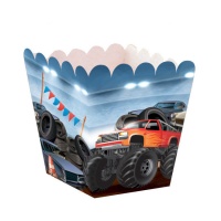 Caja de Monster Trucks baja - 12 unidades