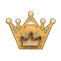 Cortador de corona de 8 x 5,5 cm - Decora