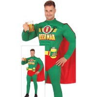 Disfraz de héroe beerman para hombre