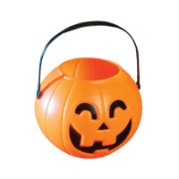 Cubo de calabaza con asa de 9 cm