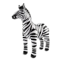 Zebra hinchable de 60 x 55 cm