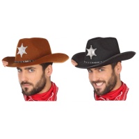 Sombrero de Sherif de oeste