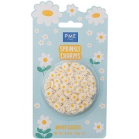Sprinkles de margaritas blancas de 25 gr - PME