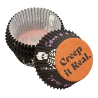 Cápsulas para cupcakes de Creep it Real - Wilton - 75 unidades