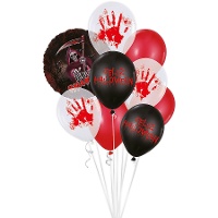 Bouquet de Happy halloween con muerte - 9 unidades