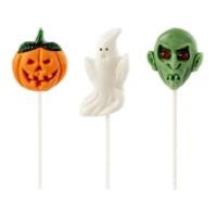 Piruletas de Halloween de 25 gr - 25 unidades