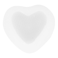 Molde de silicona blanda para velas Panal de Corazón de 6 x 5,5 cm - Artemio