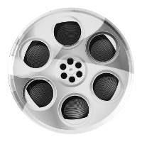 Platos de cinema de 22,5 cm - 10 unidades
