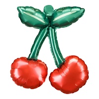 Globo de cereza de 28 x 31 cm - 3 unidades