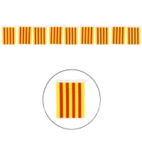 Banderín de Catalanuña de plástico - 50 m