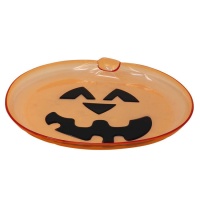 Plato de calabaza naranja de 32 x 28 cm