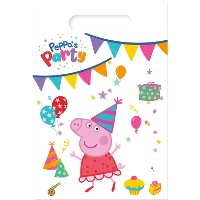 Bolsas de Peppa Pig - 6 unidades