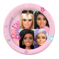 Platos de Barbie Dulce Vida de 23 cm - 8 unidades