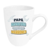 Taza de 350 ml de Papá manitas