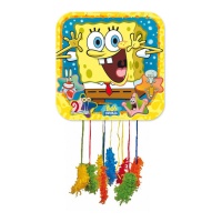 Piñata de Bob Esponja y sus amigos de 43 x 43 cm