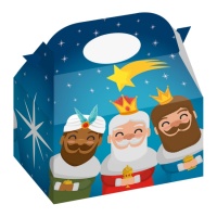 Caja de cartón de Reyes Magos - 12 unidades