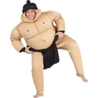 Disfraz de sumo guerrero para adulto