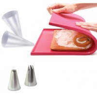 Kit para tarta de brazo de gitano - Scrapcooking - 5 piezas