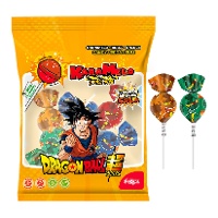Chupa chups de Dragon Ball explosión cola de 20 gr