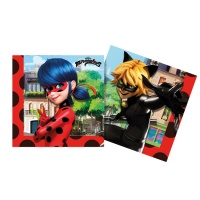 Servilletas de Ladybug en acción de 16,5 x 16,5 cm - 20 unidades