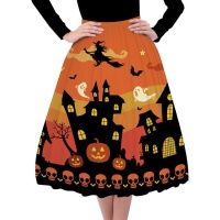 Falda de Halloween para mujer