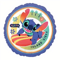 Globo de Stitch surfero de 45 cm