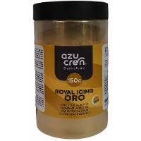 Royal Icing en polvo dorado de 150 gr - Azucren