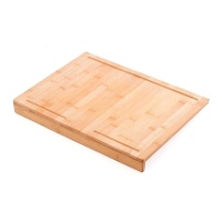 Tabla de cortar de 43 x 33 cm de bambú para encimera