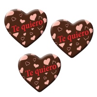Corazones de chocolate San Valentín - 135 unidades