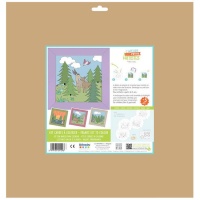 Kit de marcos para colorear de Bosque - 21 piezas