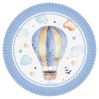 Platos de Sweet Boy de 18 cm - 8 unidades