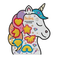 Cortadores de Unicornio mini - Decora - 6 unidades