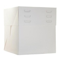 Caja de 15 x 15 x 20 cm para tarta regulable en altura - Azucren