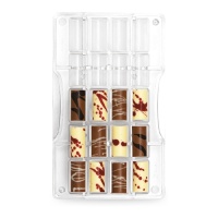 Molde de cilindro pequeño para chocolate de 20 x 12 cm - Decora - 20 cavidades