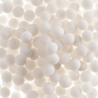 Sprinkles de perlas de 5 mm blancas - Dekora - 450 gr