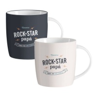 Taza de 350 ml Papá rock star - DCasa - 1 unidad