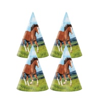 Sombreros de caballo - 8 unidades