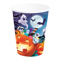 Vasos de calabaza siniestra de 240 ml - 6 unidades