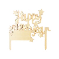 Topper para tarta de Happy New year con luz