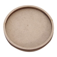 Shaker de madera circular de 13 cm - Artis decor