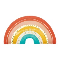 Globo de arcoíris de colores de 94 x 60 cm - 1 unidad