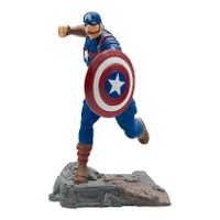 Figura para tarta de Capitán América de 12,5 x 5,5 cm - 1 unidad