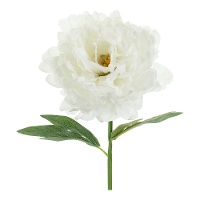 Flor decorativa artificial Peonía de 35 cm
