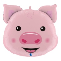Globo de cabeza de cerdo de 76 cm - Grabo