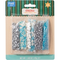 Kit de sprinkles helados 7 surtidos - PME - 42 gr