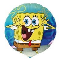 Globo de Bob Esponja sonriente de 46 cm