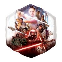 Globo de Star Wars IX hexagonal de 55 x 58 cm - Anagram