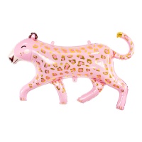 Globo de leopardo silueta de 1,03 x 0,63 m - PartyDeco